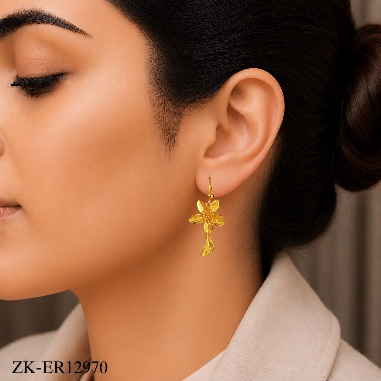 FLORA DROP EARRINGS