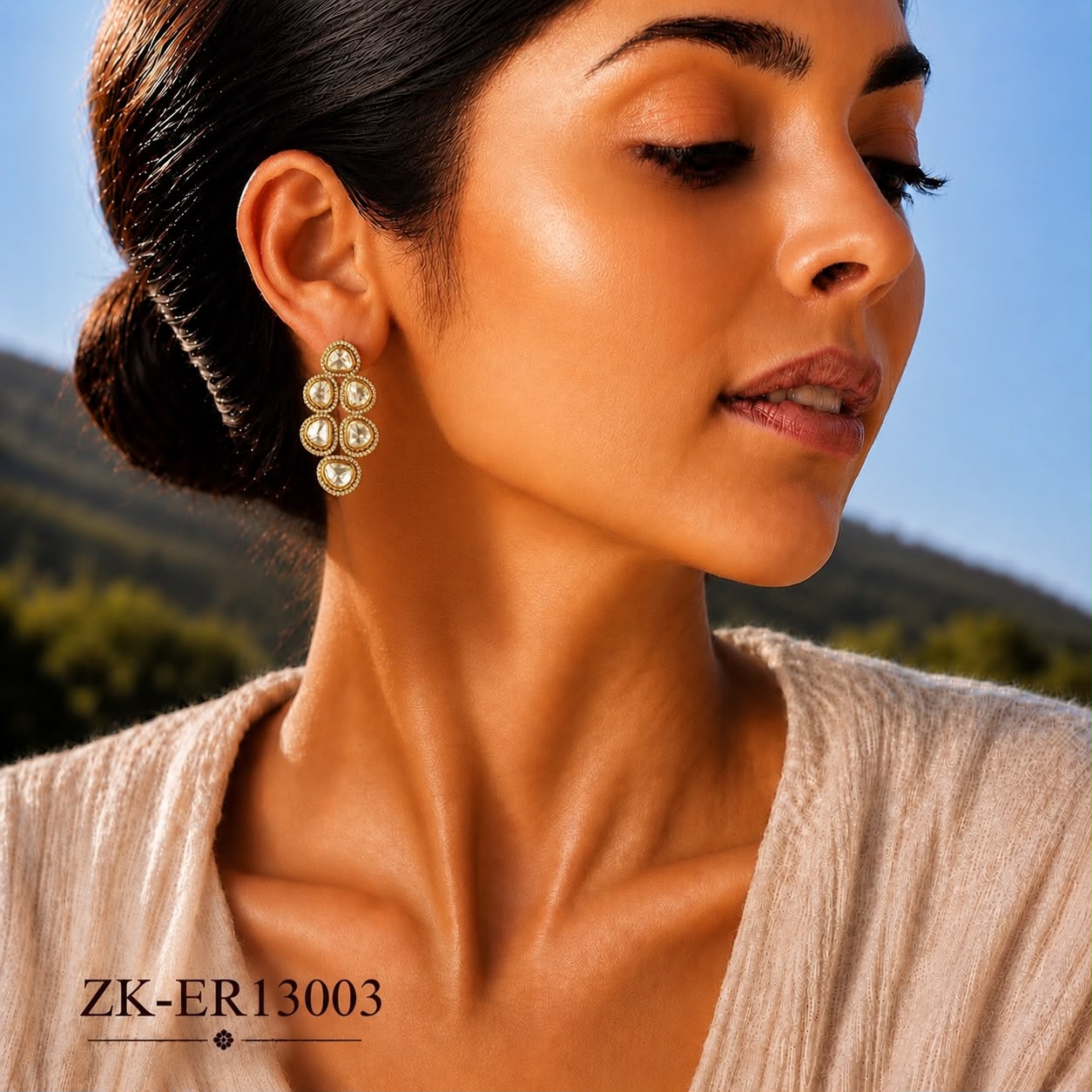 SHEESH ZIRCONIAN EARRINGS