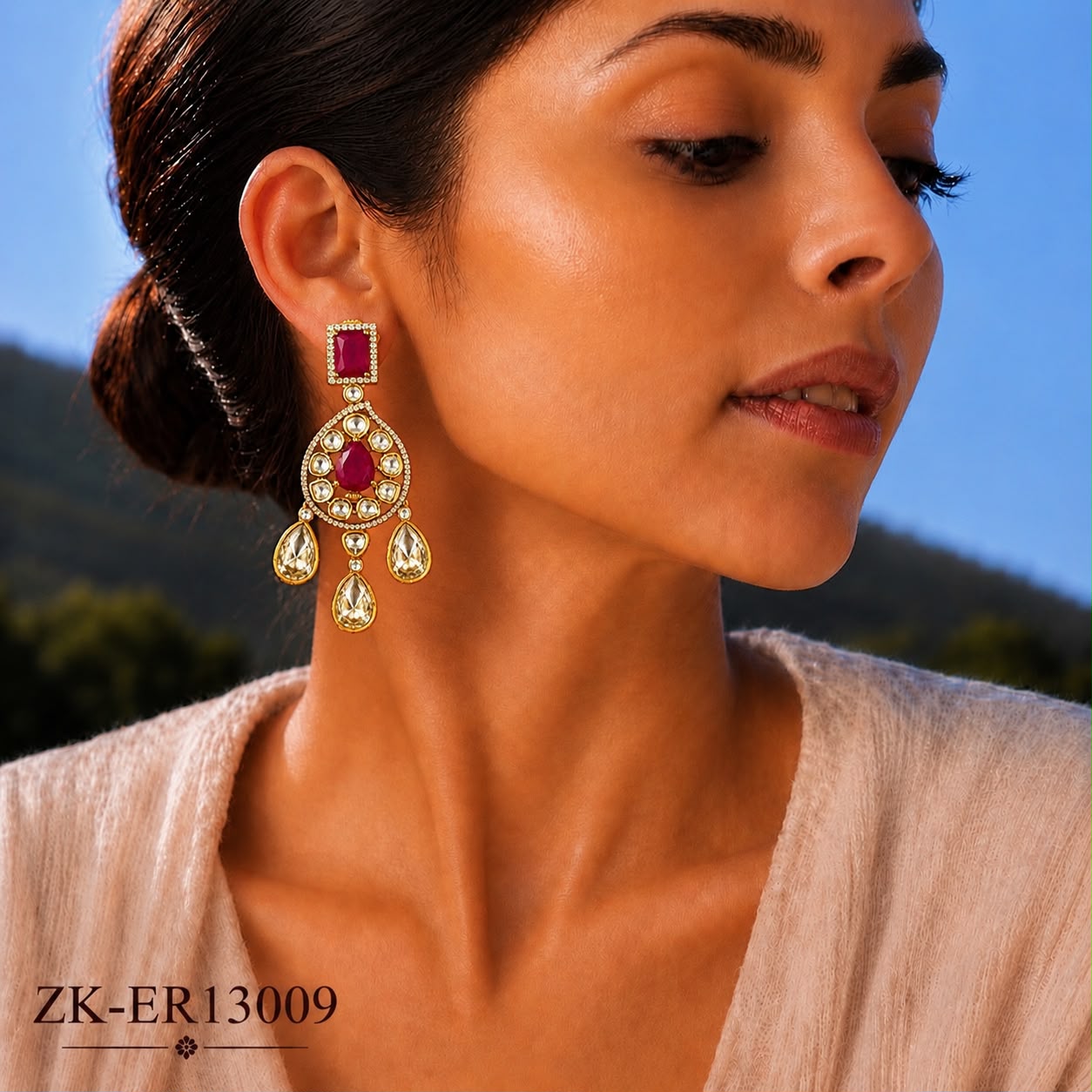 RUBY SHEESH EARRINGS