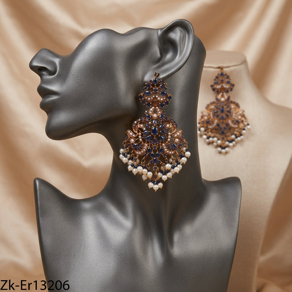 ROYAL SAPPHIRE EARRING