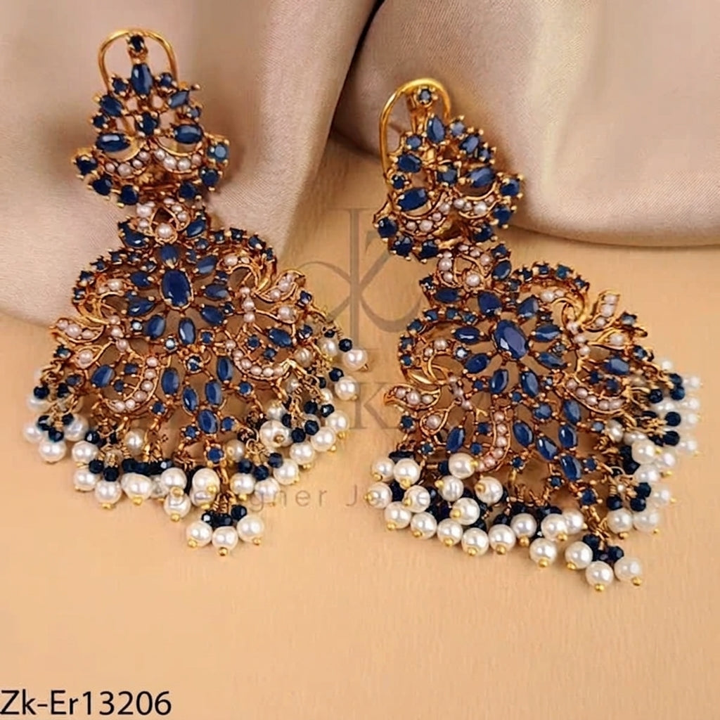 ROYAL SAPPHIRE EARRING