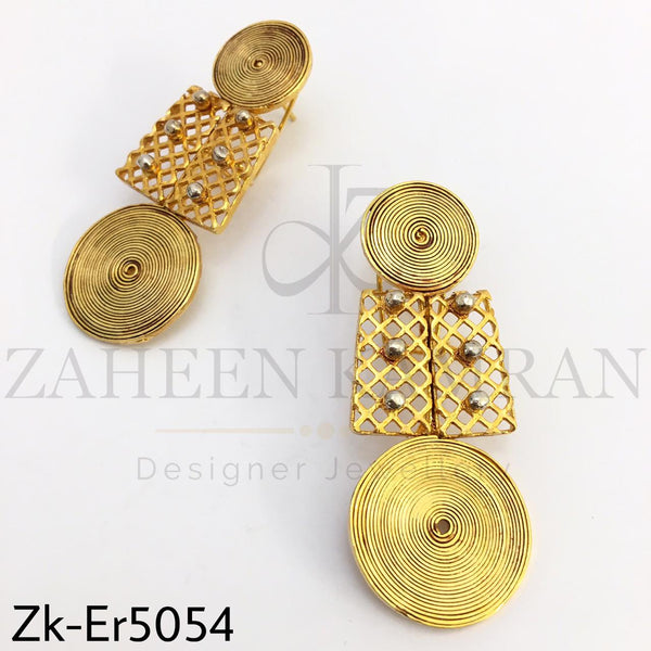 Coiled earrings