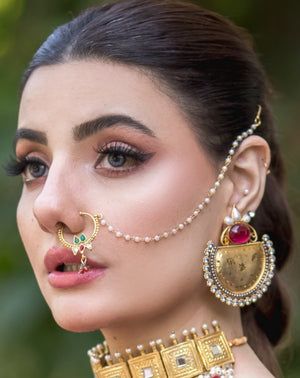 Traditional Ruby Earrings