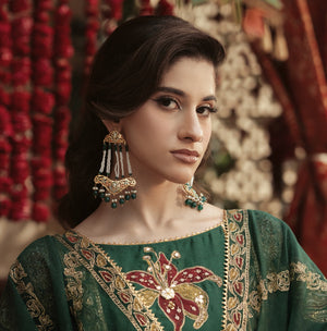 Jhumar cut earrings