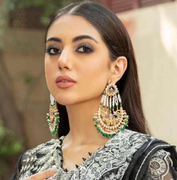 Signature jhumar earrings