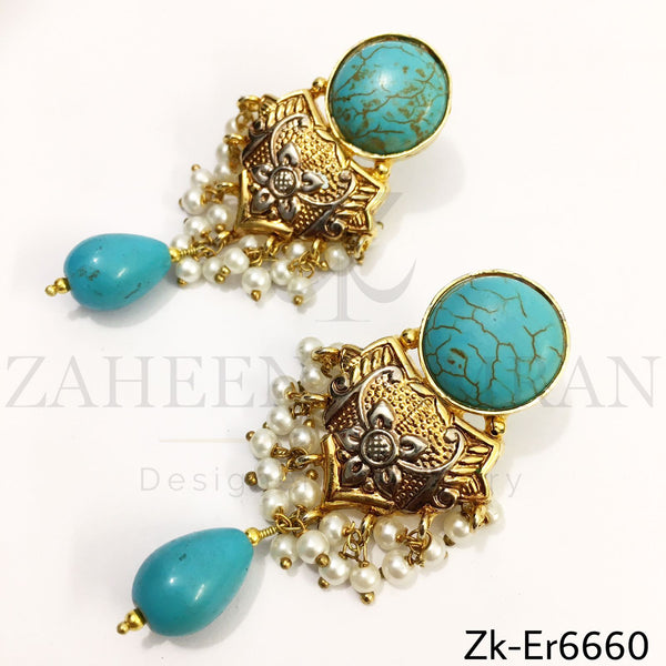 Feroza Earrings