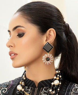 Agate Swril Earrings