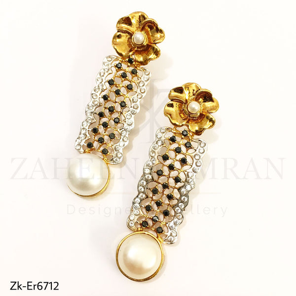 Straight Cutwork Earrings