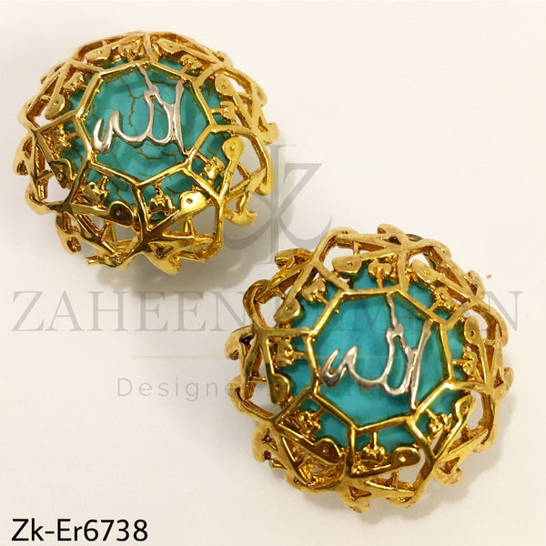 Feroza Calligraphy Earrings