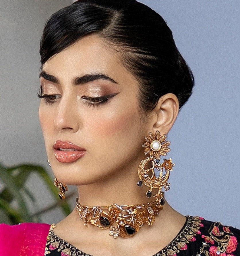 Floral Antique Earrings