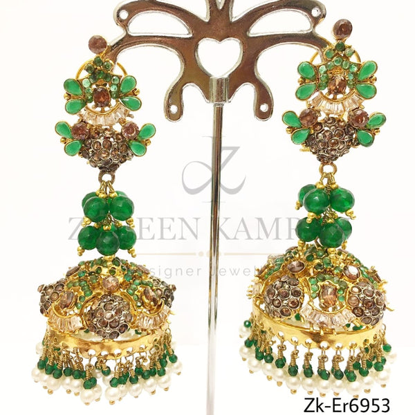 Emerald Jhumki