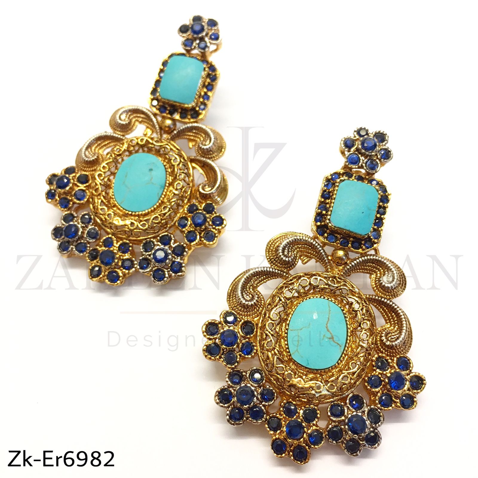 Blue Earrings