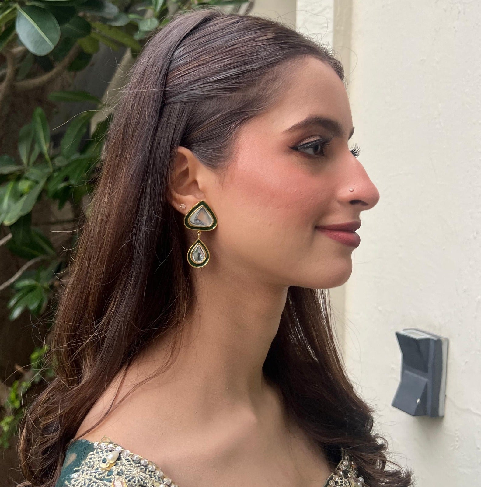 Seesh Meena Earrings