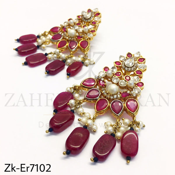 Ruby Earring