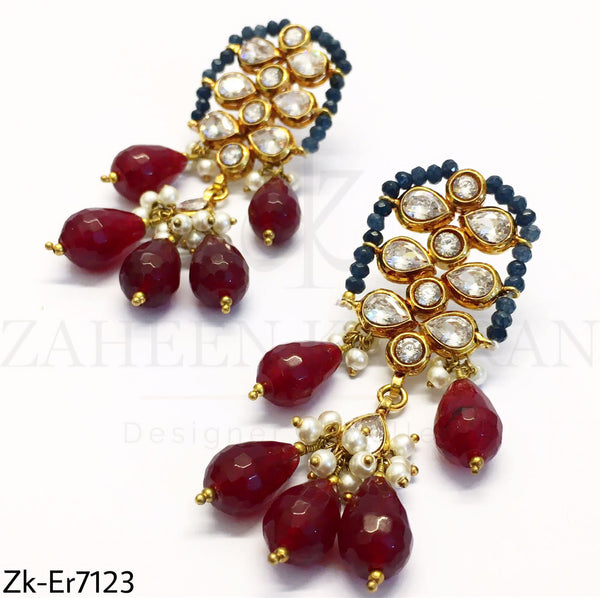 Seesh Ruby Earrings