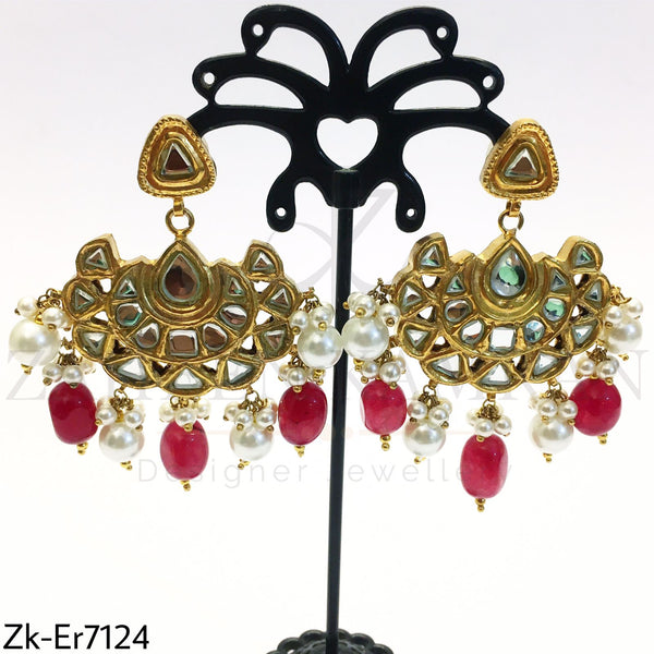 Kundan Seesh Earrings