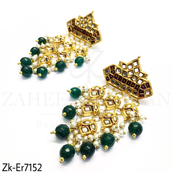 Kundan Hanging earrings