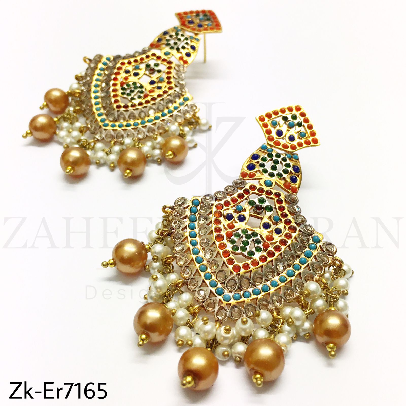 Traditional multi earrings