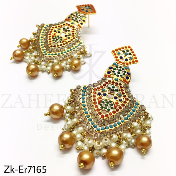 Traditional multi earrings