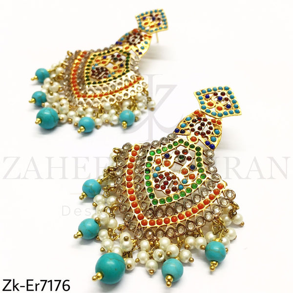 Feroza Multi Earrings