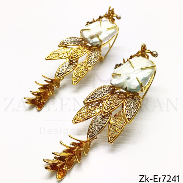 Antique Polished Earrings