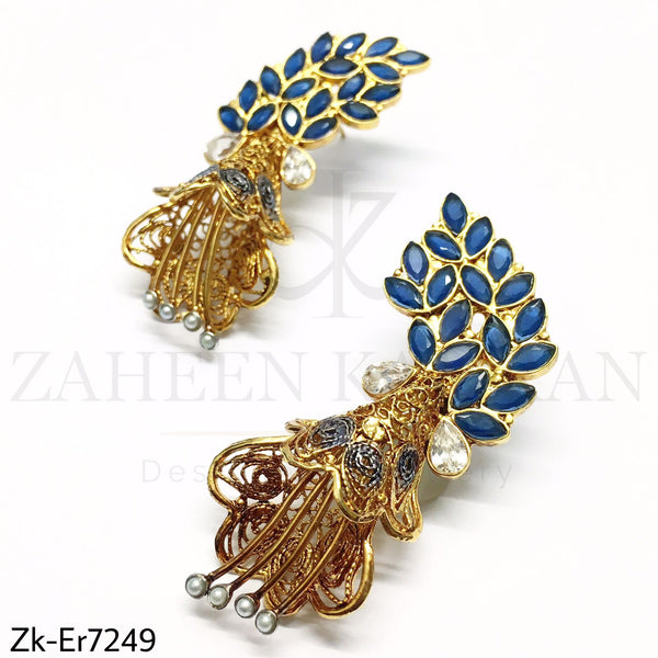 3D Antique Earrings