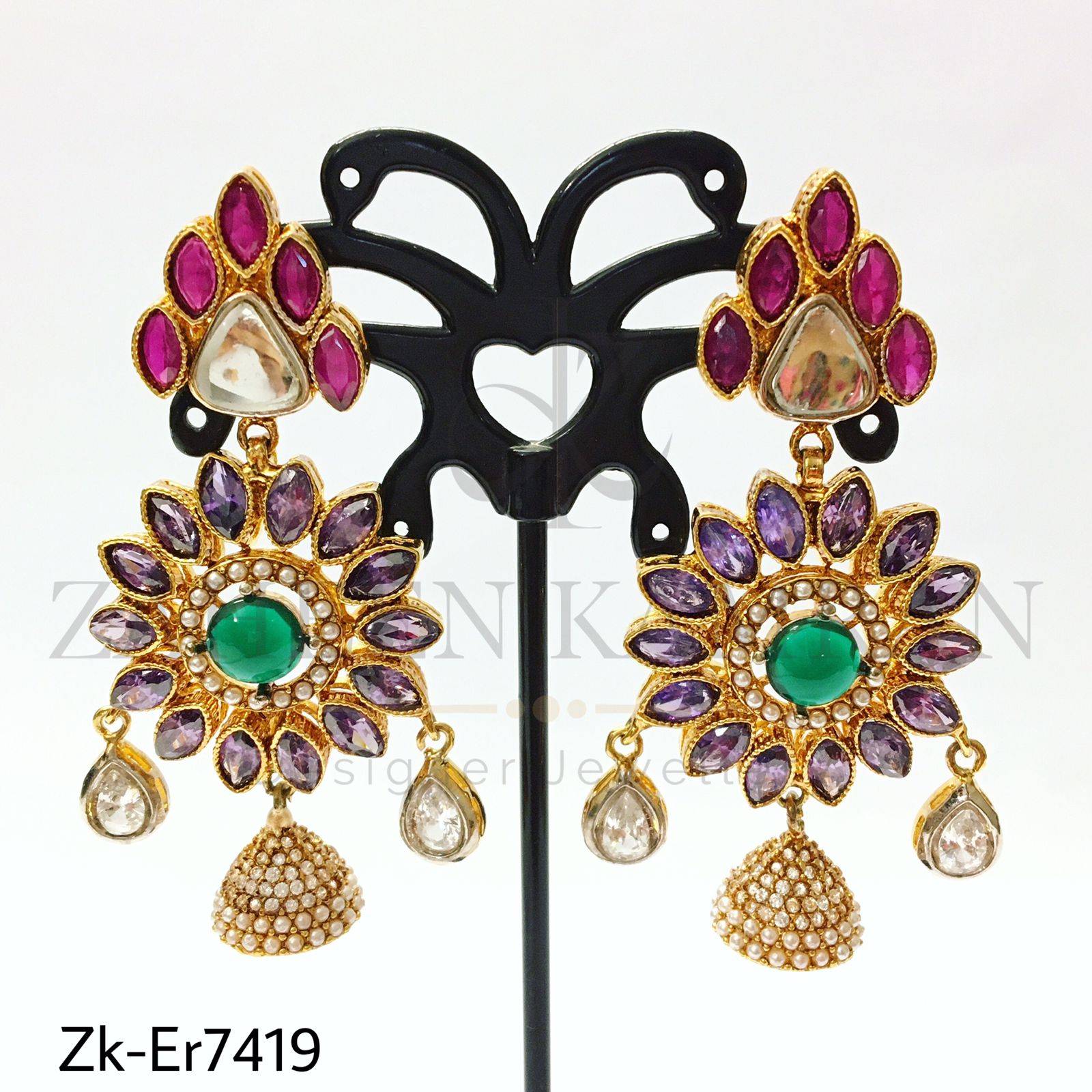Stylish trendy jhumki