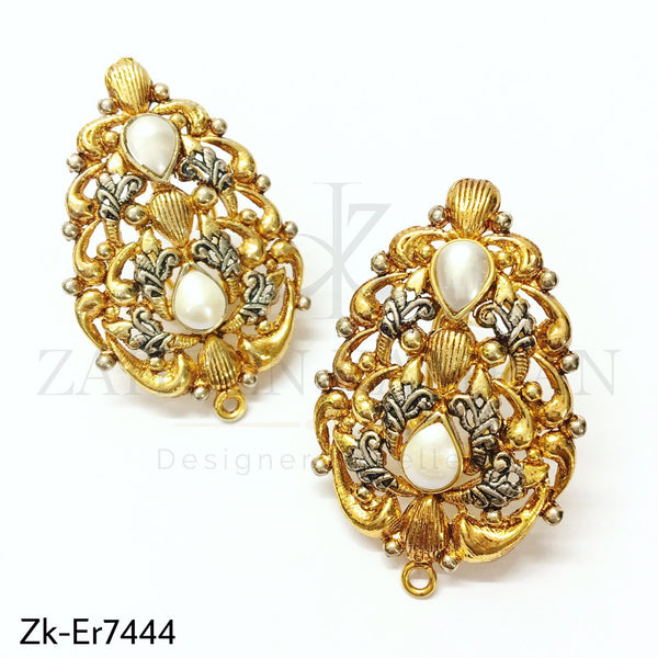 Antique pearl earrings