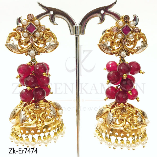 Traditional jhumki