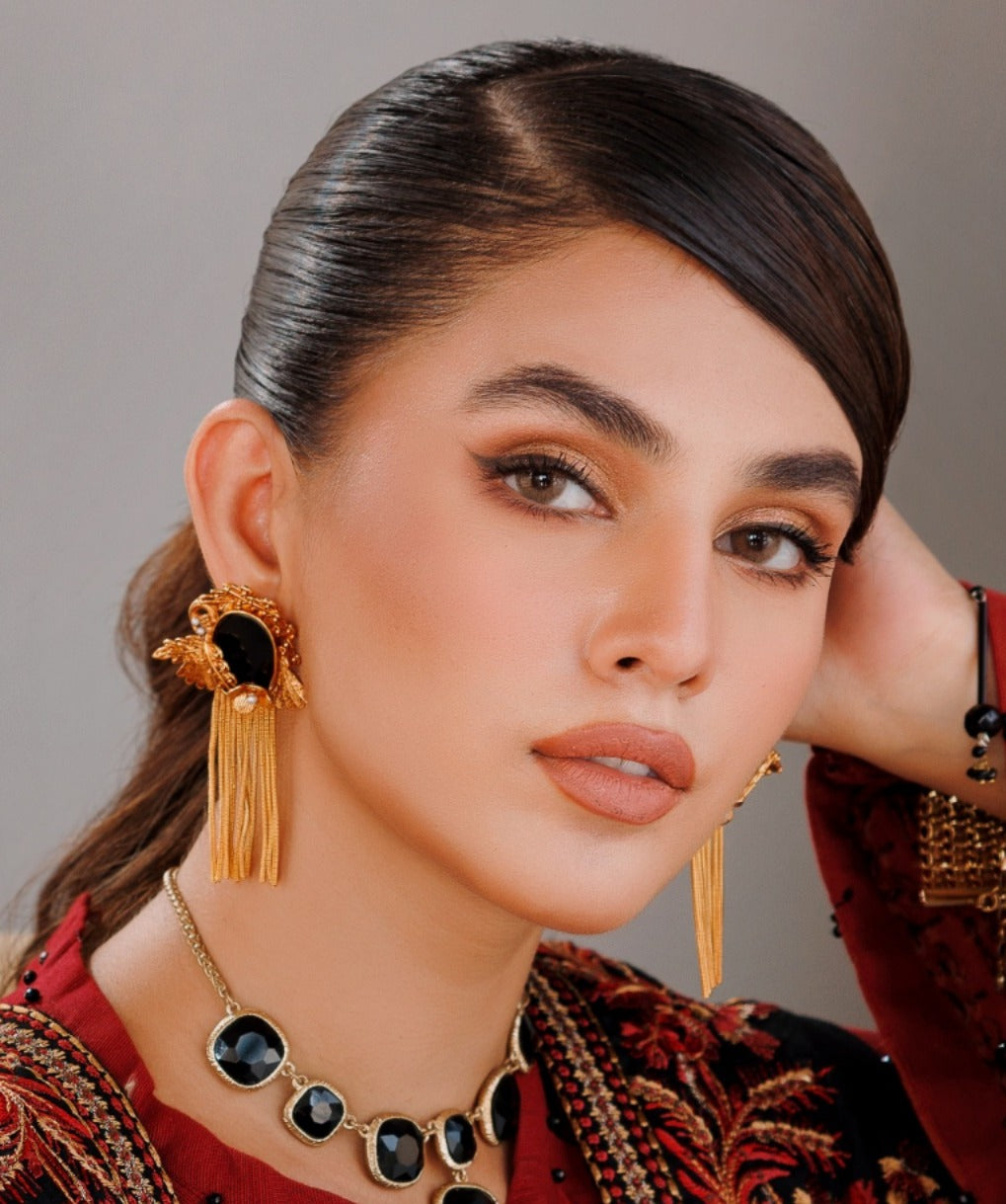 Heritage chain earrings
