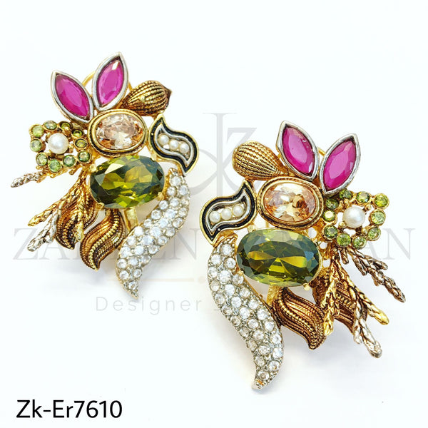 Peridot trendsetter studs