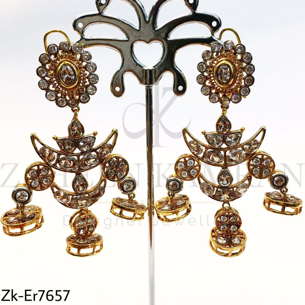 Cluster floral Earrings