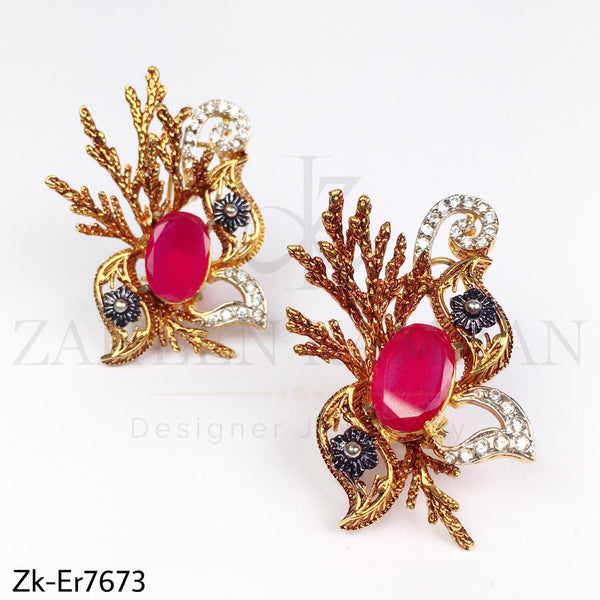 Floral Roots Studs