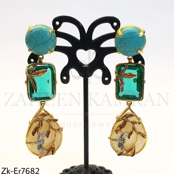 Congo feroza earrings