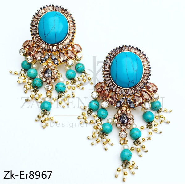 Classy feroza earrings.