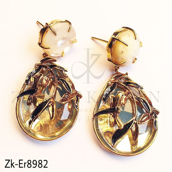 Bee's style earrings.