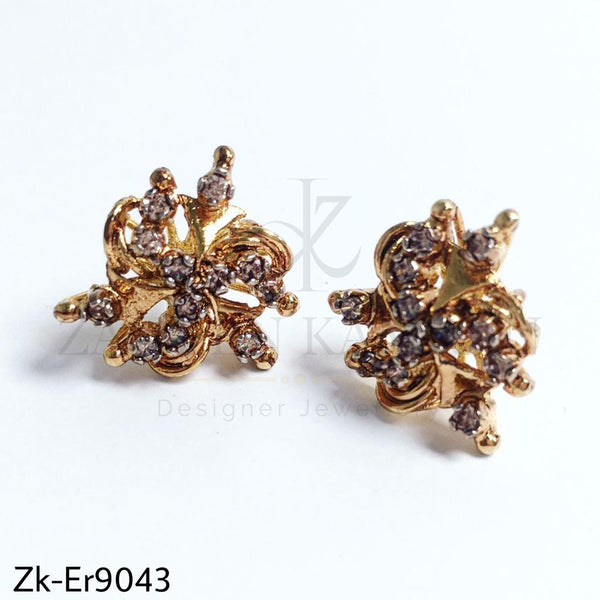 Floret golden studs.