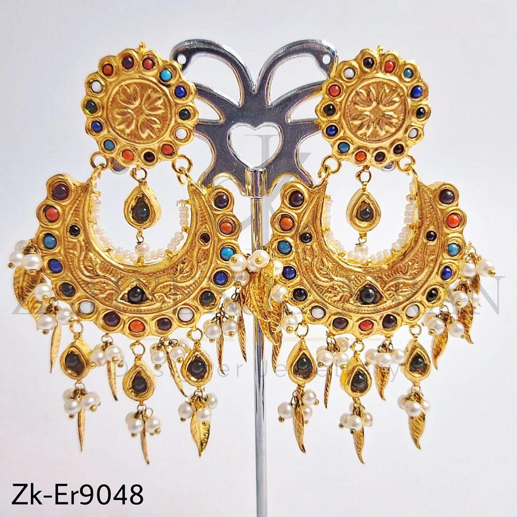 Classic hanging jhumky.