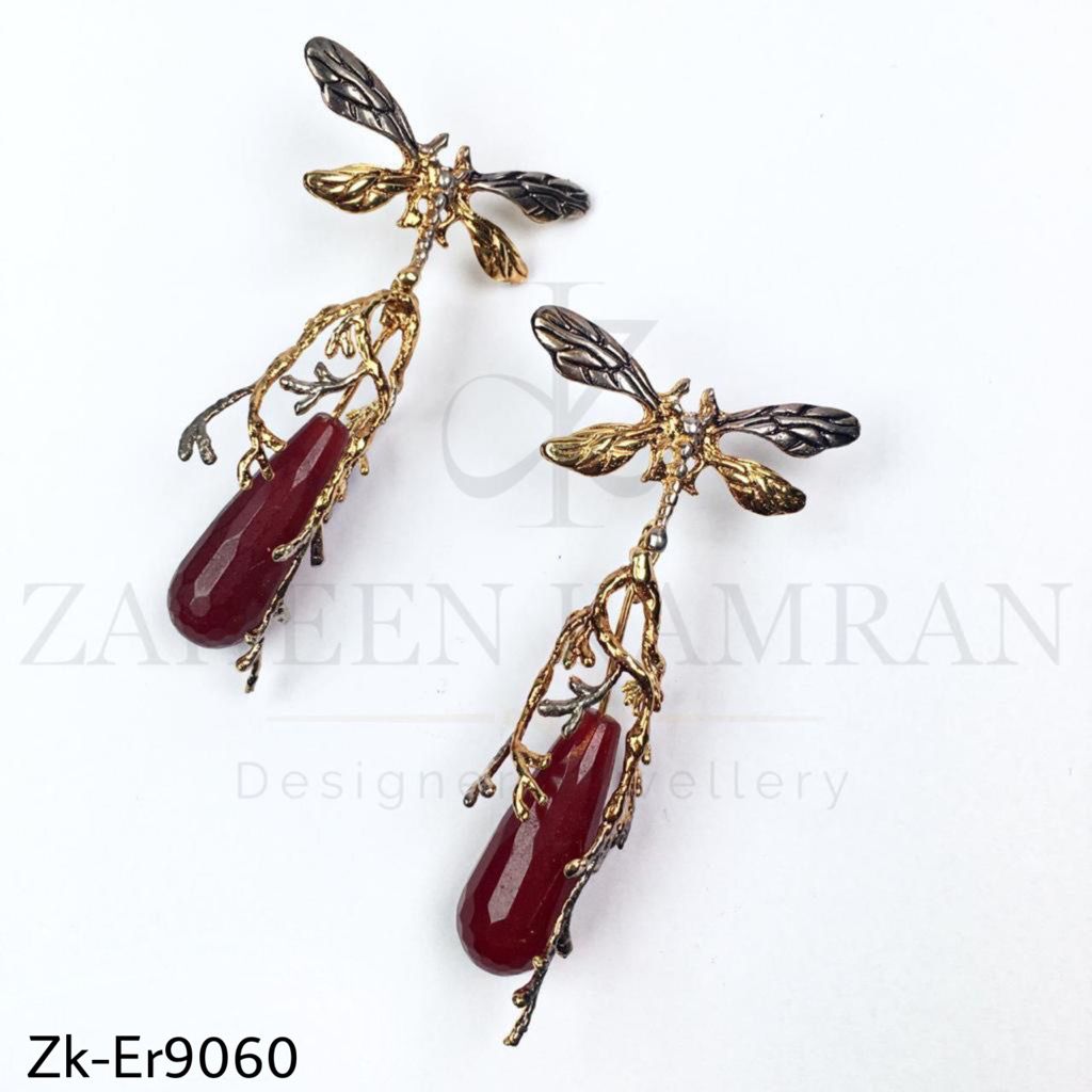 Bee's styli earrings.