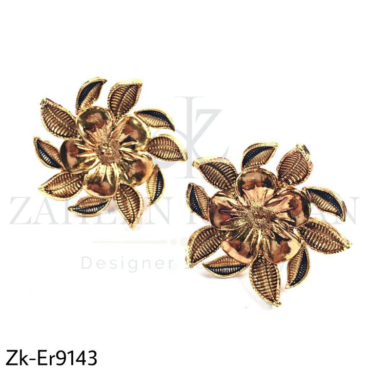 Floral leaf Earring.