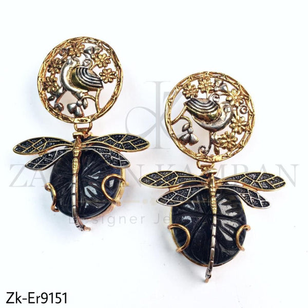 Bee's style earrings.