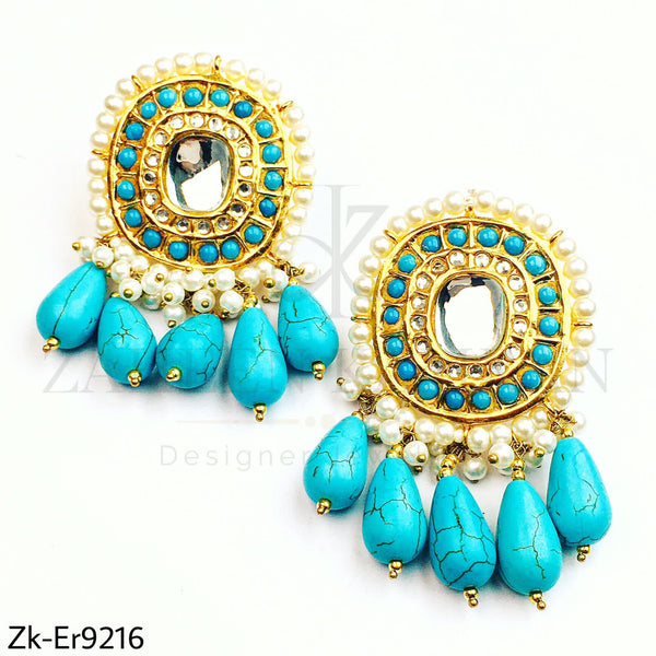 Feroza earrings.