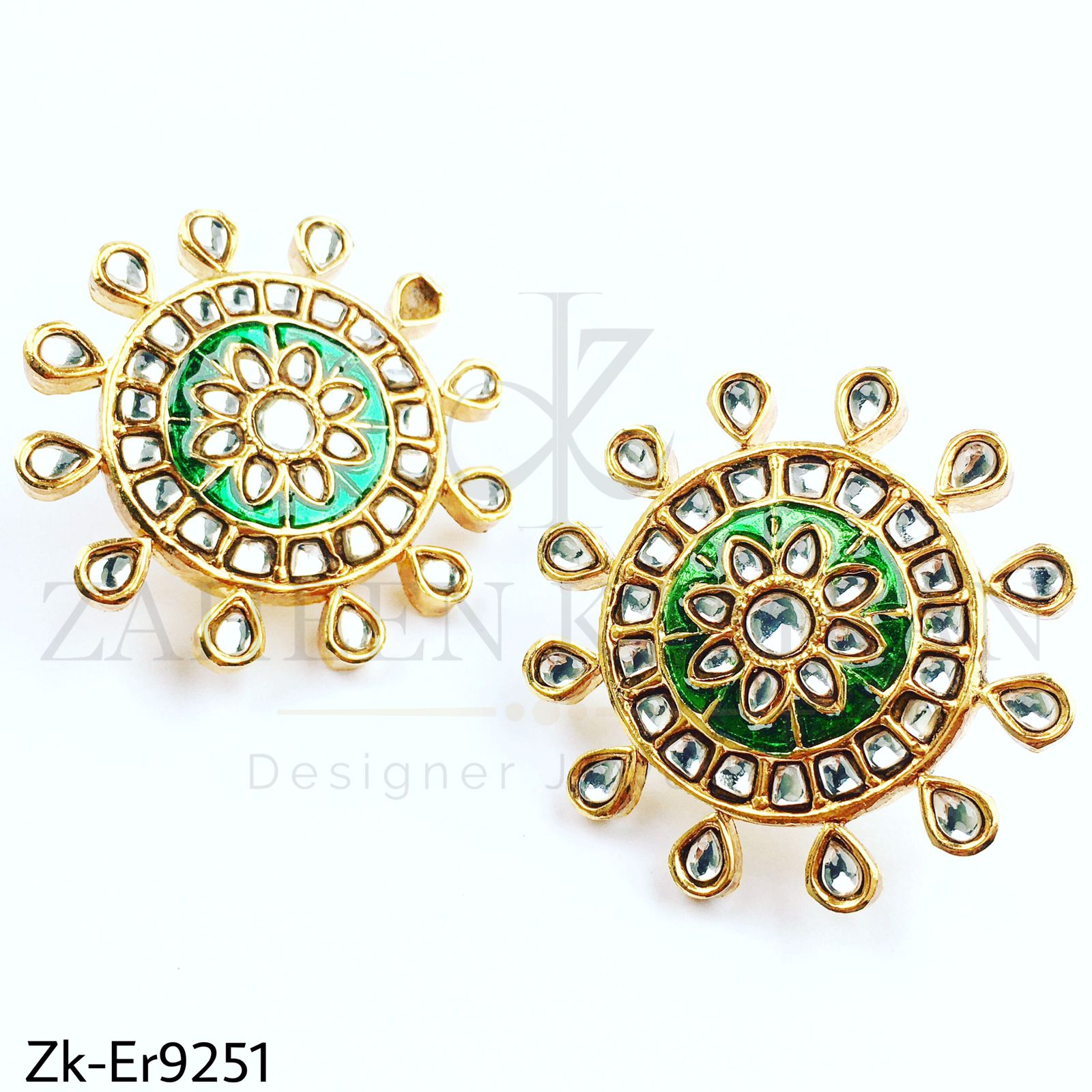 Sprinkled earrings.