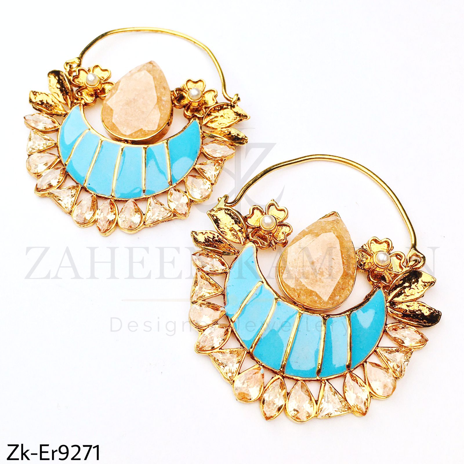 Moonlit earrings.