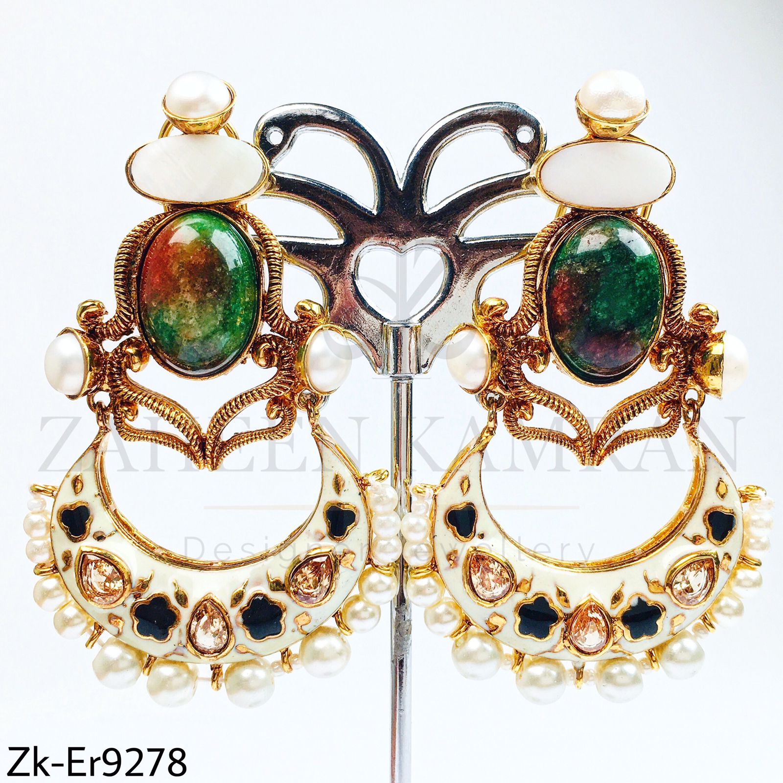 Majestic earrings.
