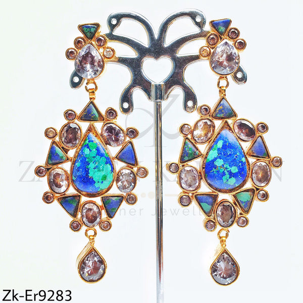 Drop style earrings.