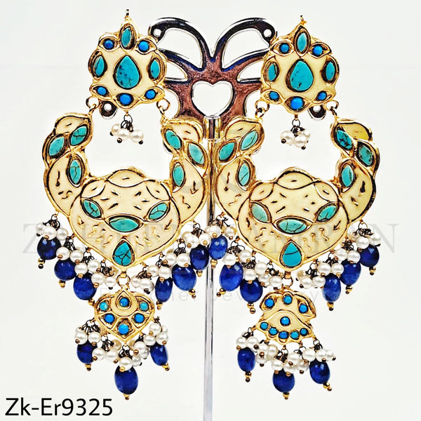 Lavish earrings.