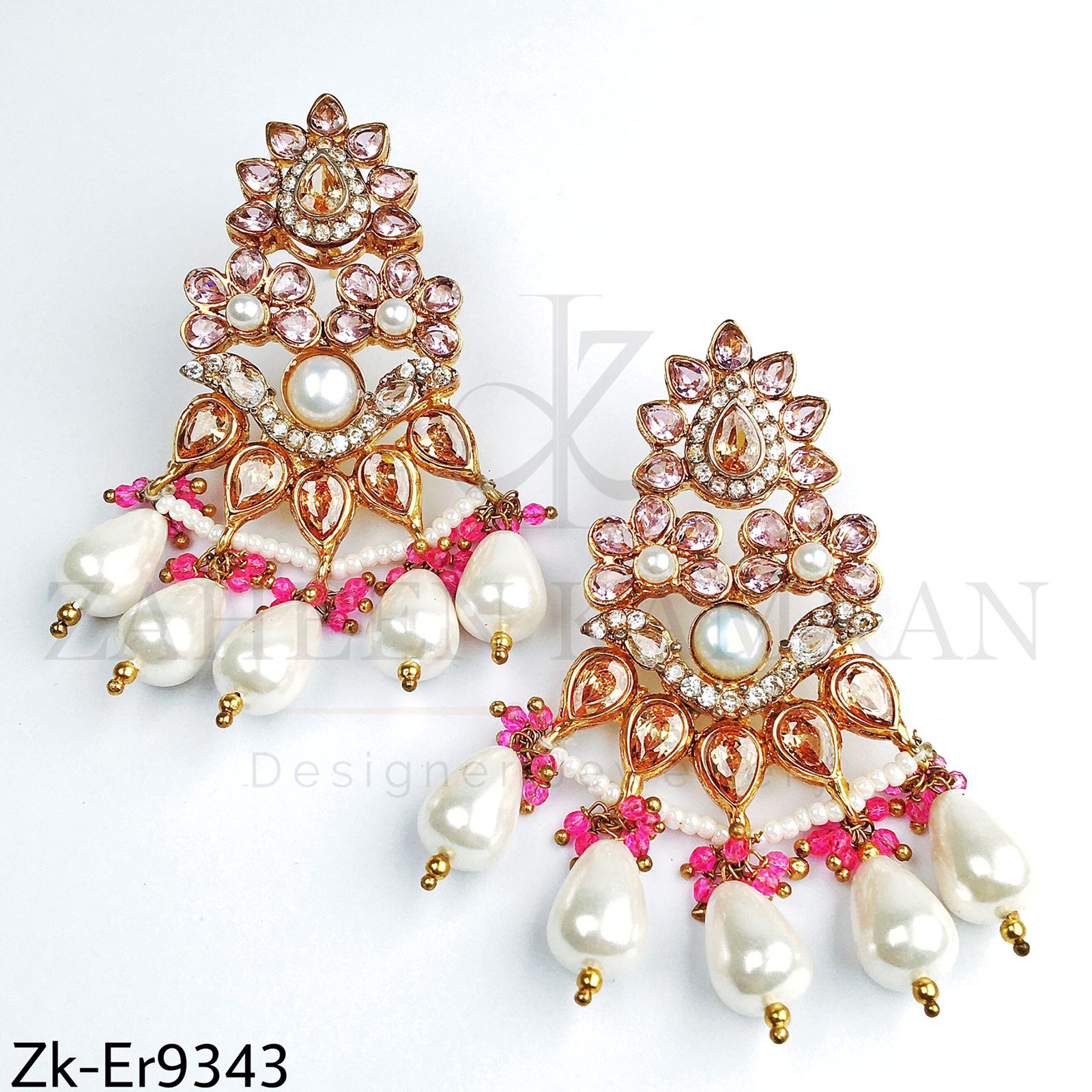 Classy earrings.