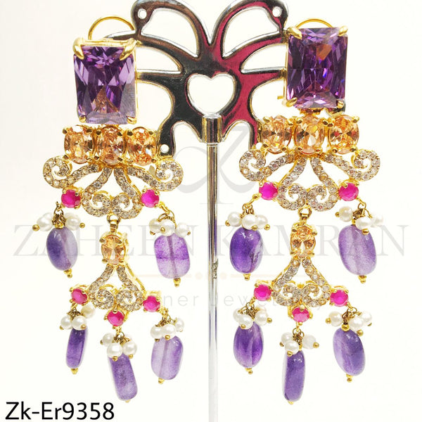 Luxury earrings.