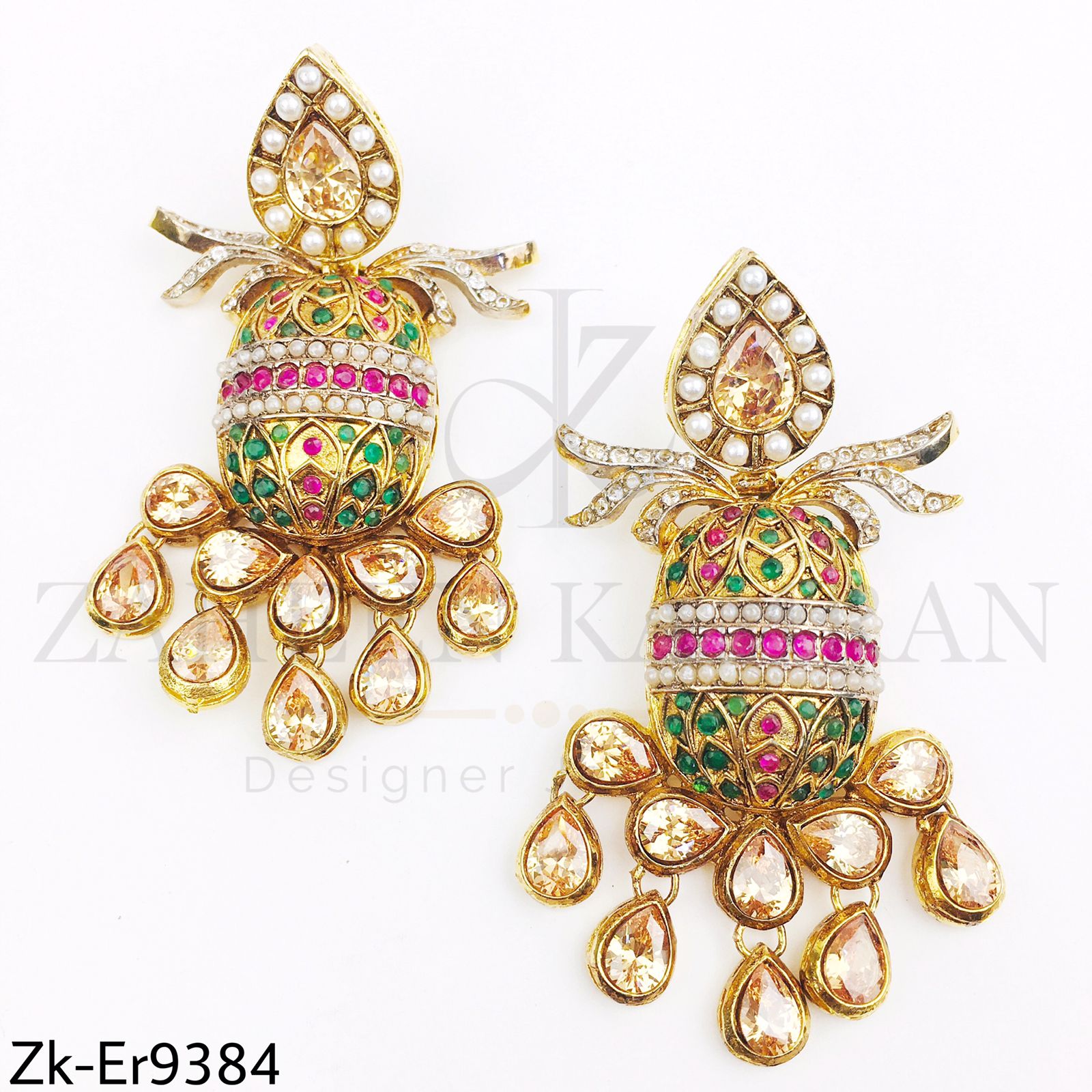 Classic earrings.